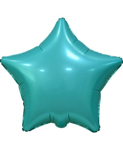 Звезда Бирюзовая Сатин 46см