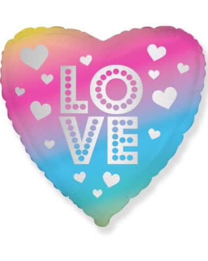 Сердце Любовь (летящие сердца)